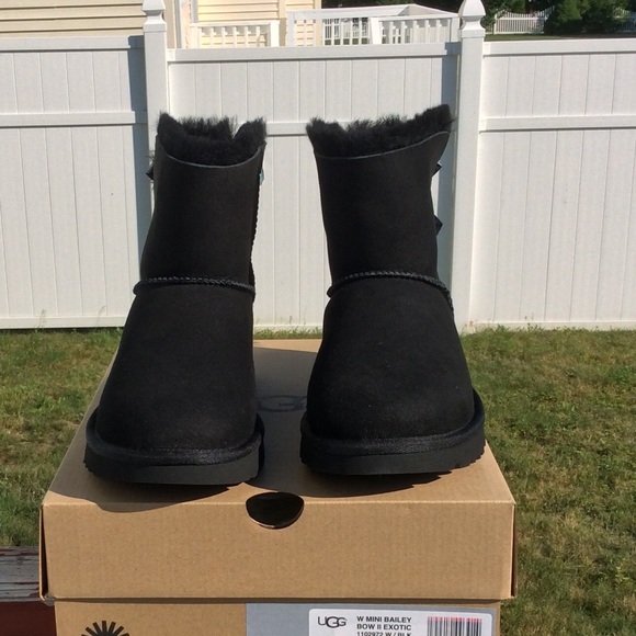 UGG MINI BAILEY BOW II EXOTIC - Picture 4 of 6